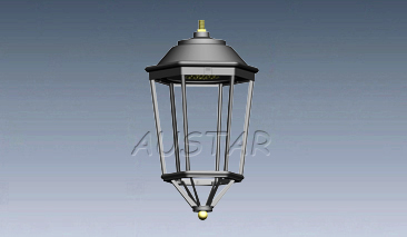 Manufacturer for Luminaria Classic light – Lantern Hexagonal With PC Diffuser Classic Luminaire Urban Lighting LITORAL, RONDA Road Light – Austar
