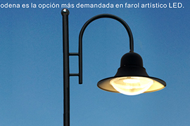 Світлодіодне освітлення міста для міських зон і житлових будинків із світлодіодними лампами.Con las luminarias Innova, Siena, Eskade, Planet y Garden